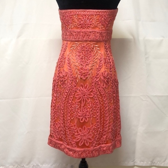 Sue Wong Strapless Cocktail Dress - Picture 5 of 10